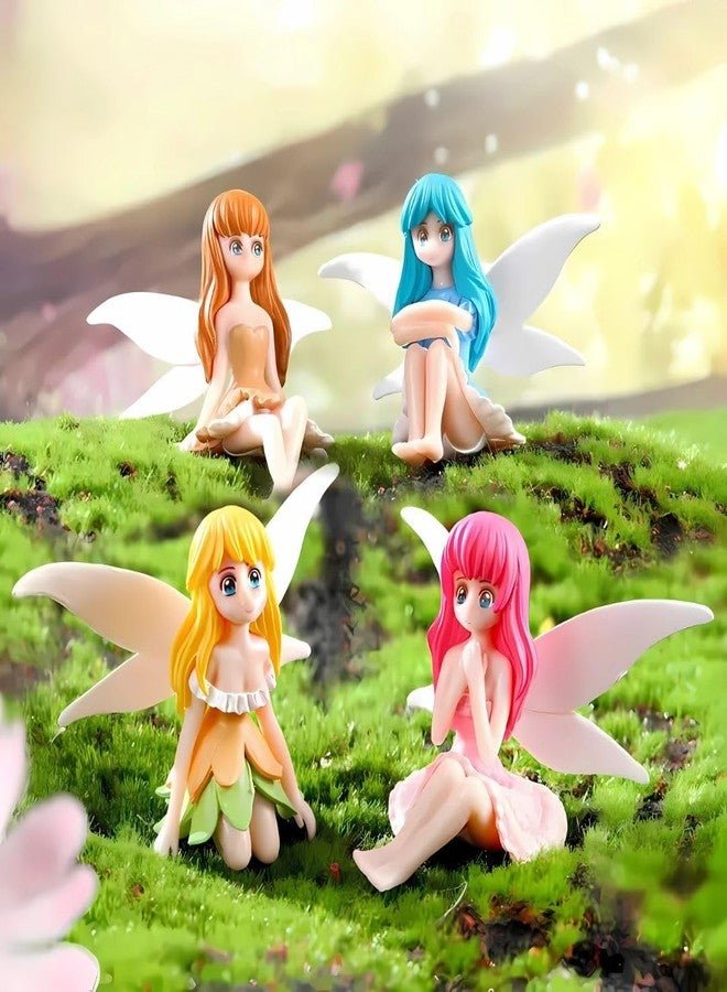 VAYINATO® (Pack of 2 (1-Fairy Mermaid & 1-Mermaid) Miniature Cute Resin Toys for Aquarium Fish Tank Decoration, Desk, Terrarium, Cake and Indoor DIY Decorations - Image 5